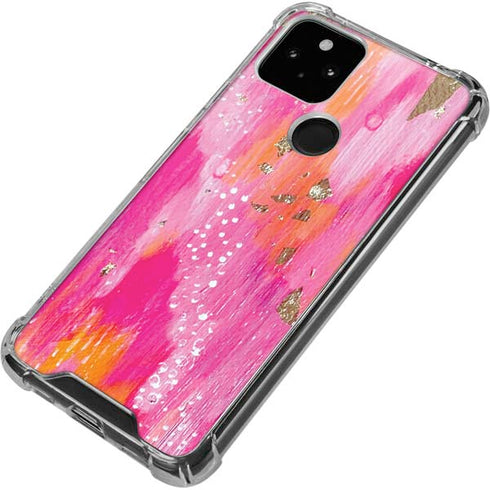Etta Vee Gold Dust Google Pixel 4a 5G Clear Case